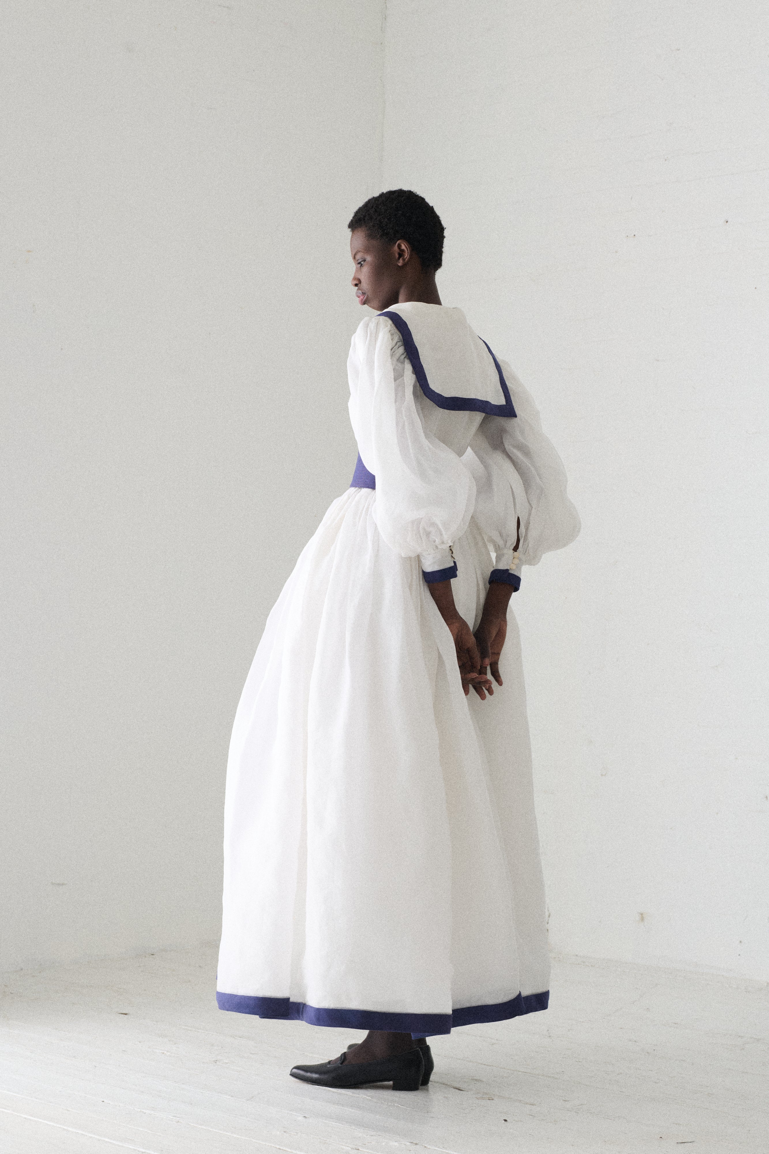 SS 1968 Norman Norell Sailor Dress - Desert Vintage