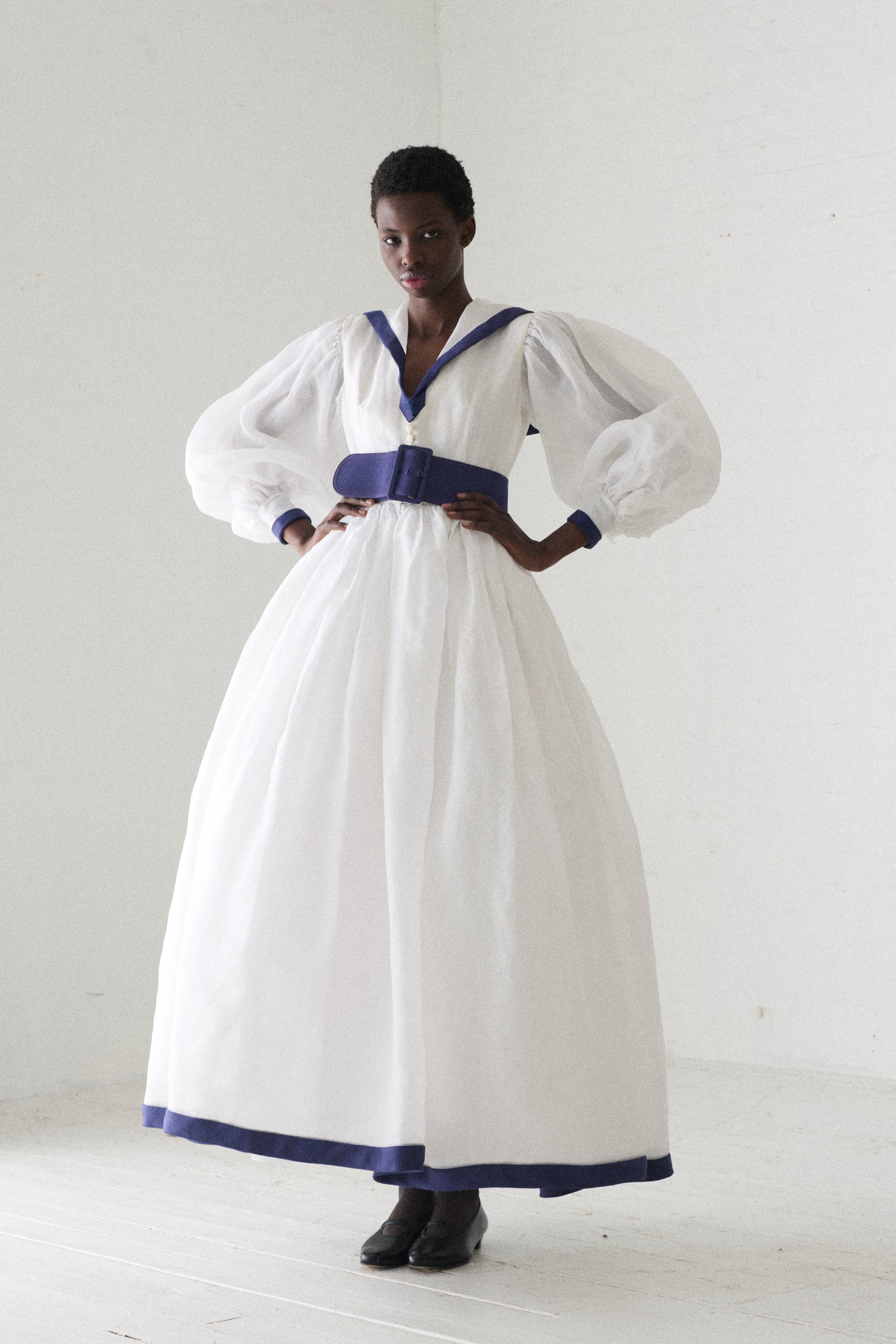 sailor dress for woman SS 1968 Norman Norell Sailor Dress
