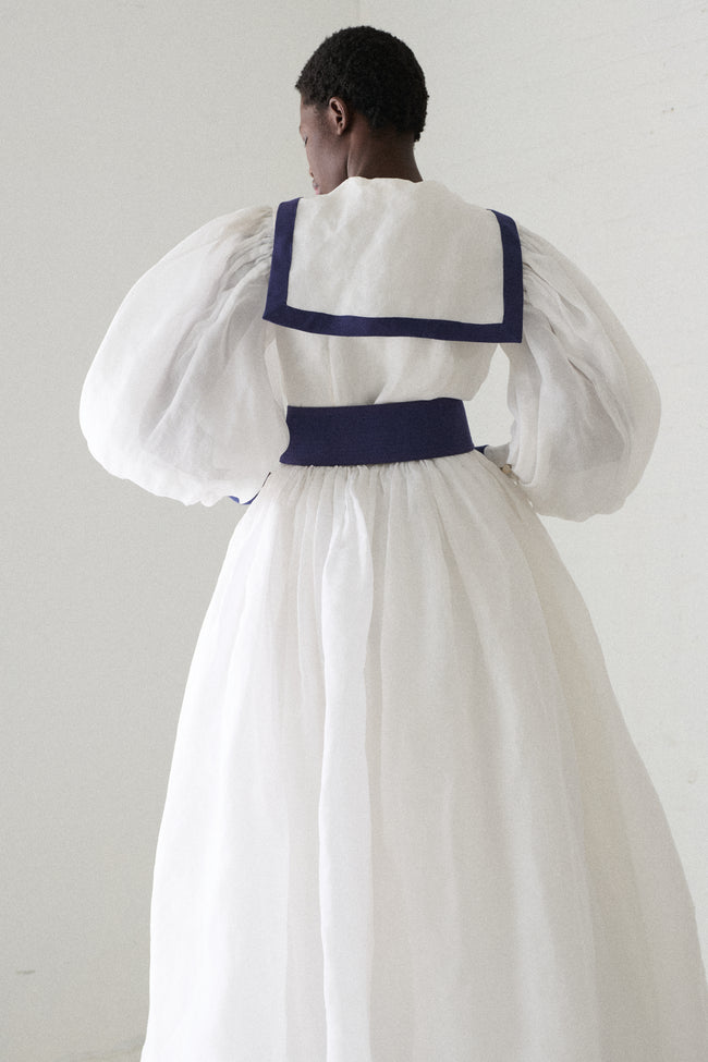 SS 1968 Norman Norell Sailor Dress - Desert Vintage