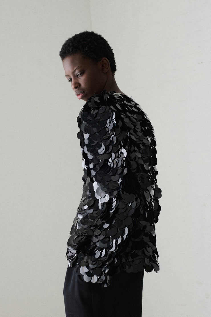 Galanos Paillette Cardigan - Desert Vintage