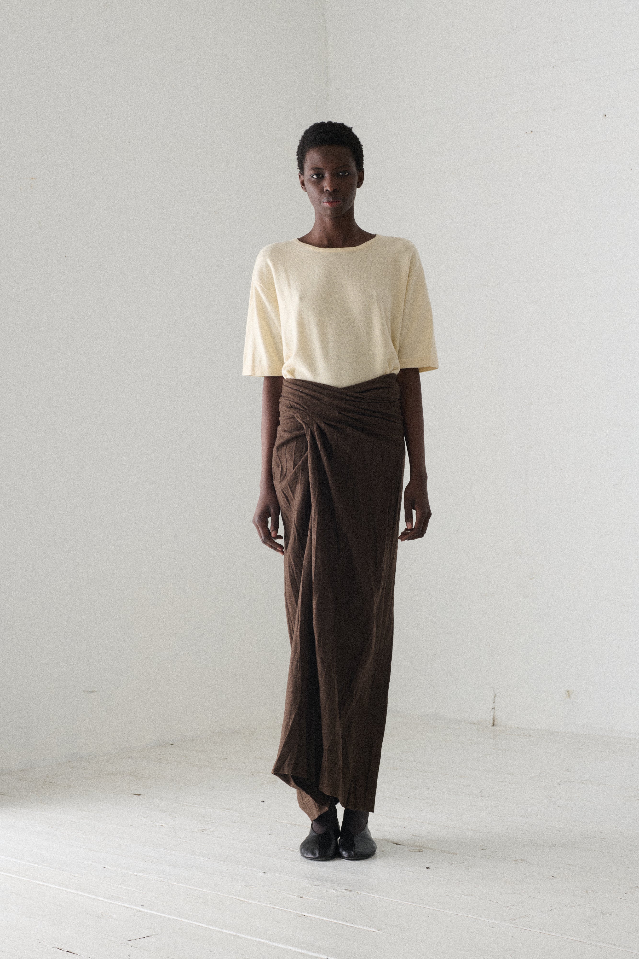 1994 Romeo Gigli Brown Skirt - Desert Vintage