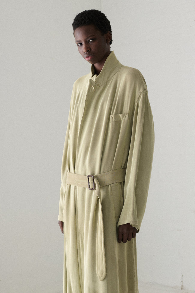 1990s JPG Peridot Stripe Ensemble - Desert Vintage