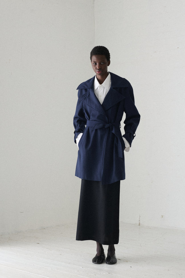 Montana Navy Trench - Desert Vintage