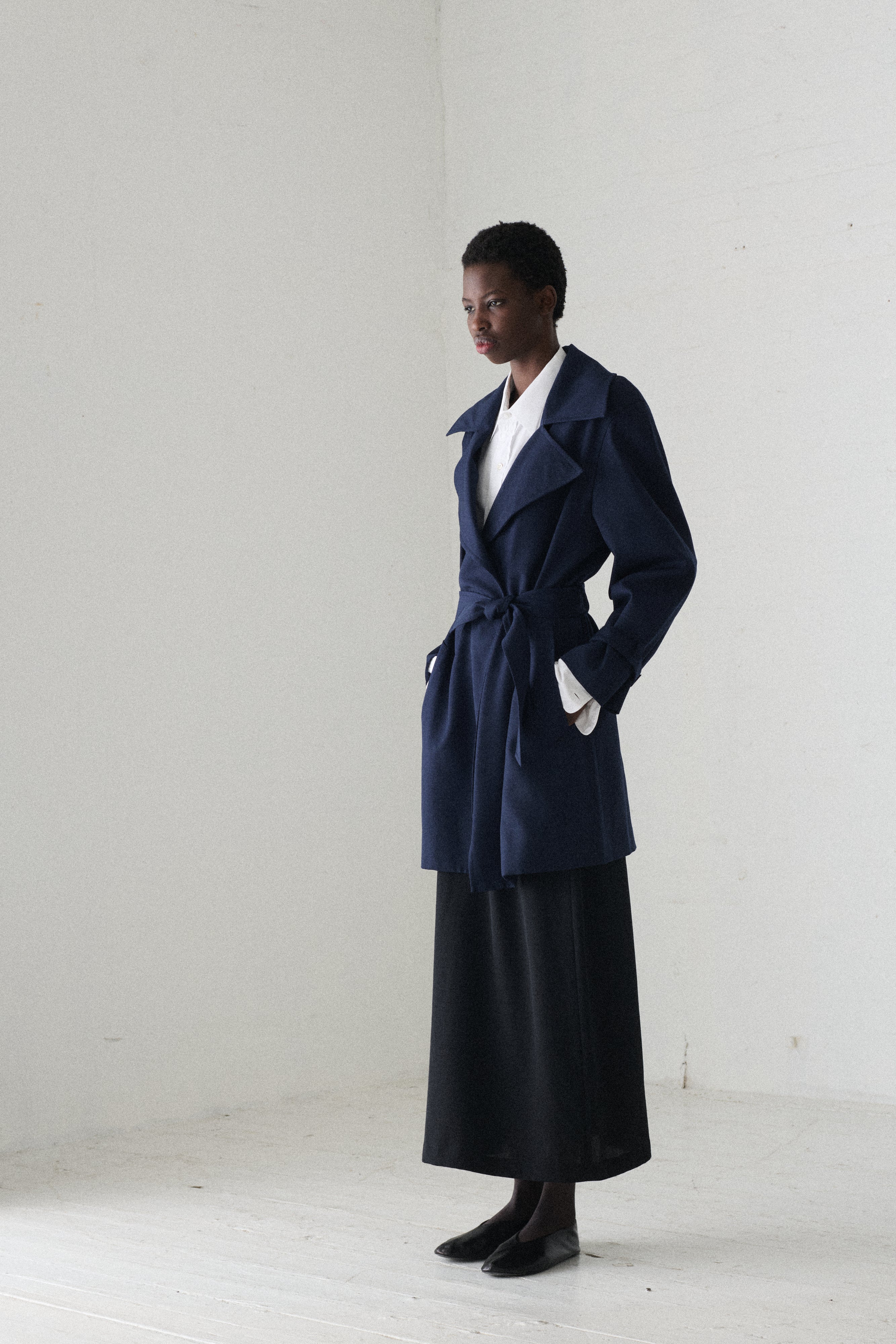 Montana Navy Trench - Desert Vintage