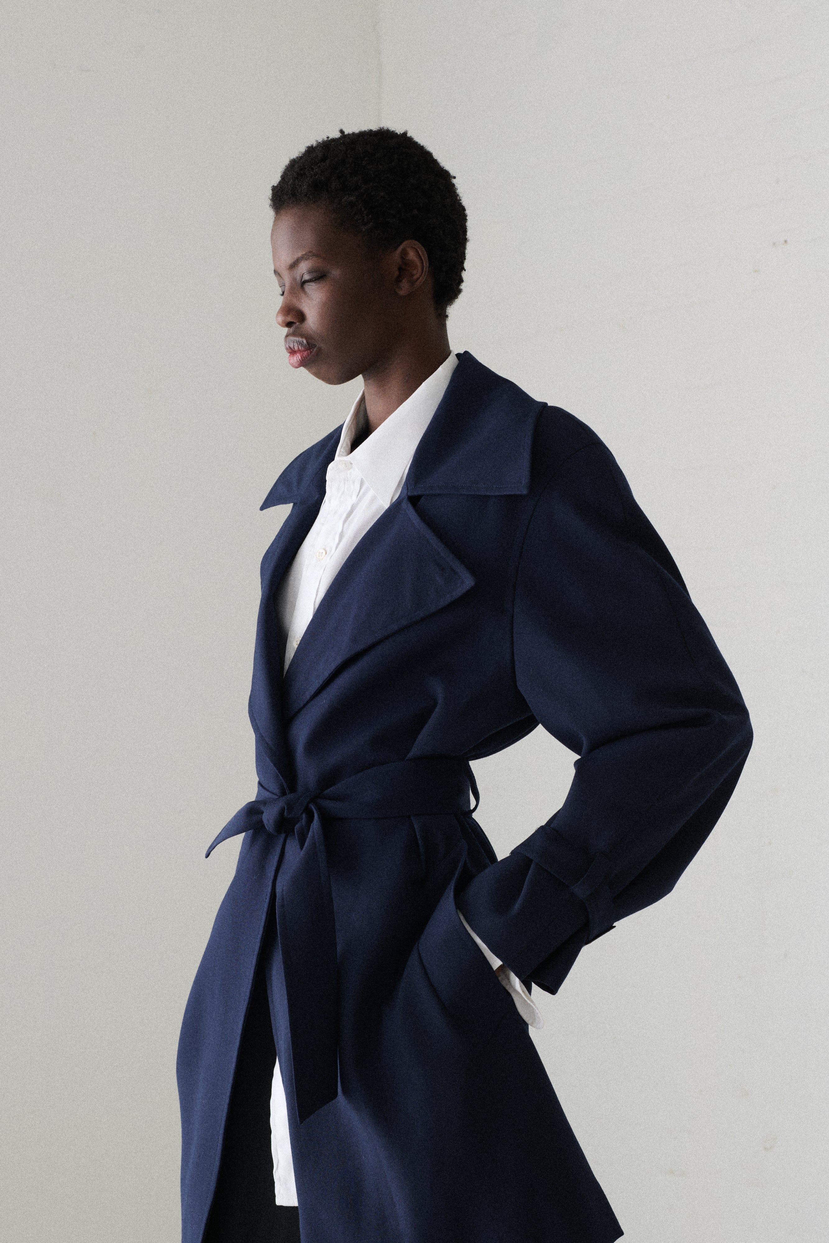 Montana Navy Trench - Desert Vintage