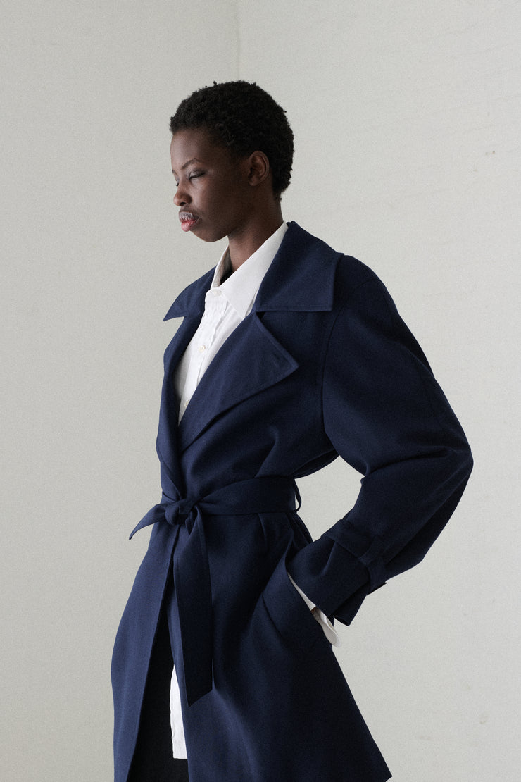 Montana Navy Trench - Desert Vintage