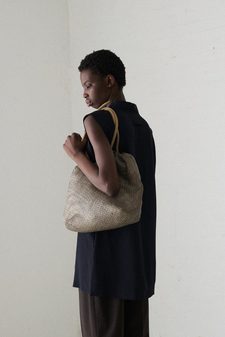 Jurgen Lehl Woven Leather Bag - Desert Vintage