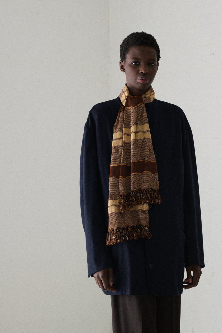 1930s Stripe Scarf - Desert Vintage