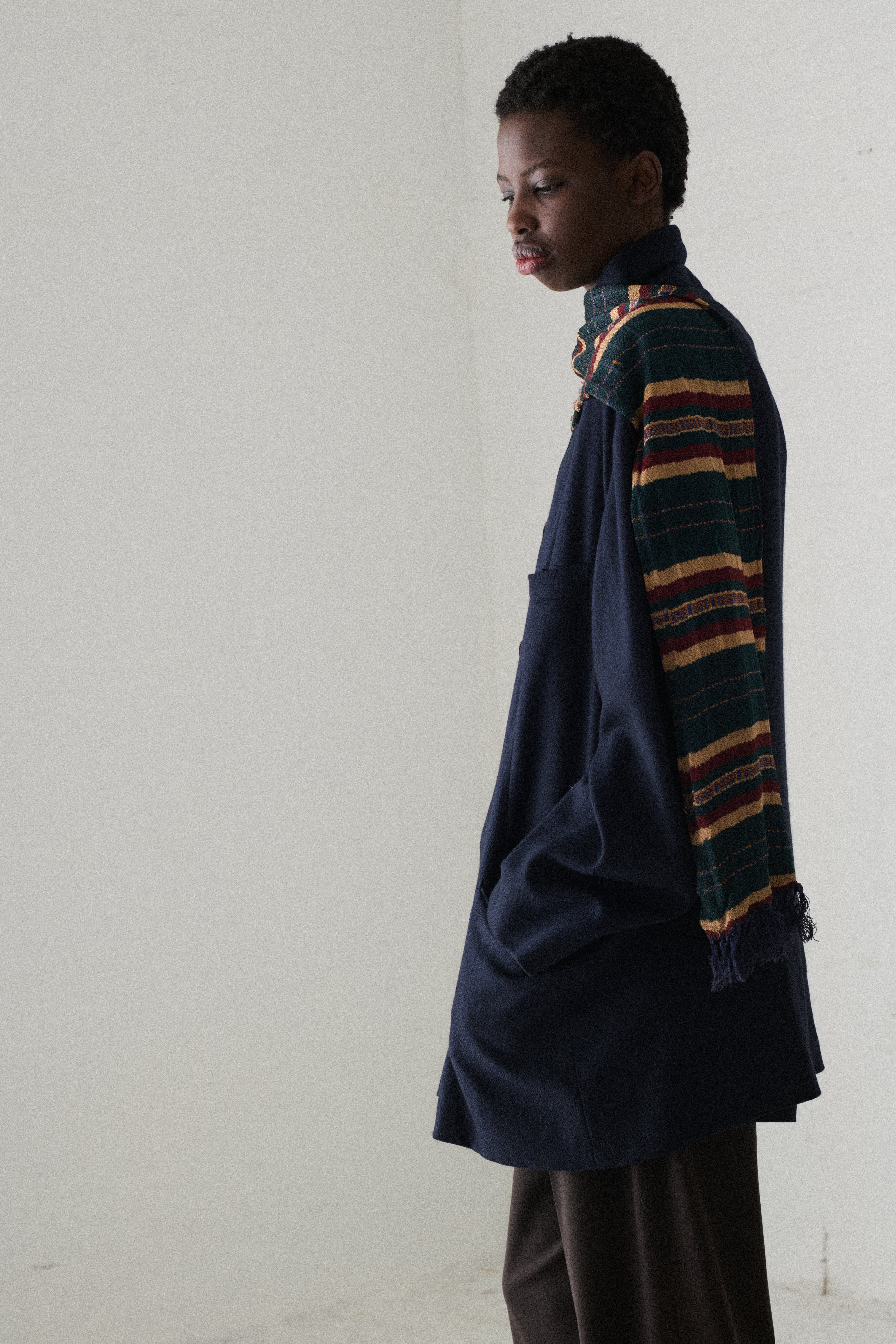 1930s Stripe Scarf - Desert Vintage