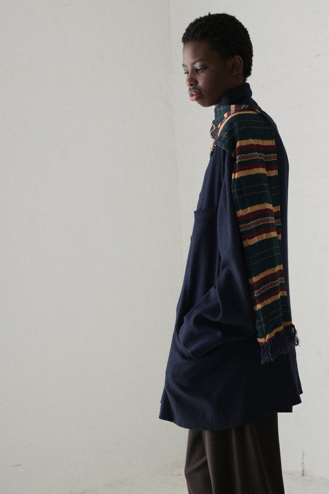 1930s Stripe Scarf - Desert Vintage