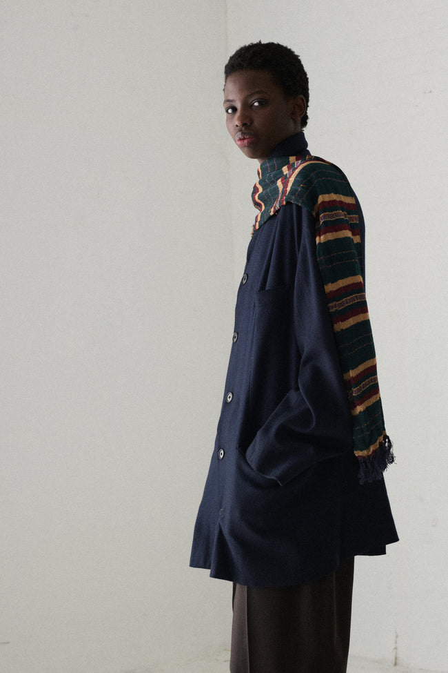 1930s Stripe Scarf - Desert Vintage