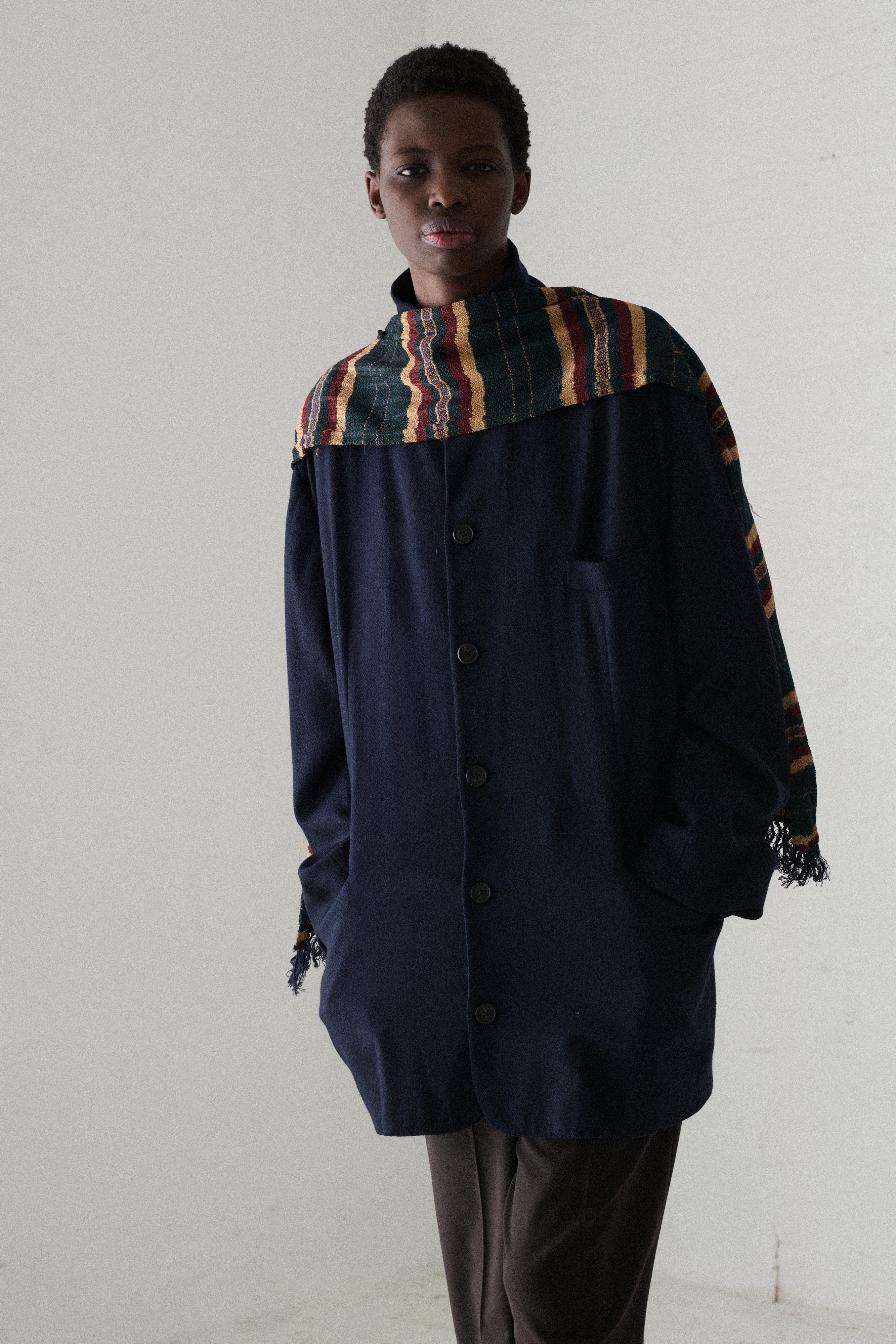 1930s Stripe Scarf - Desert Vintage