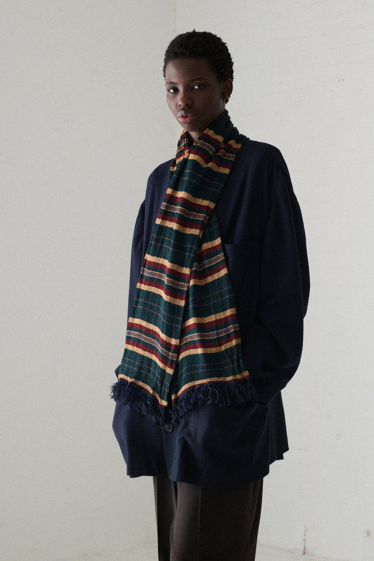 1930s Stripe Scarf - Desert Vintage