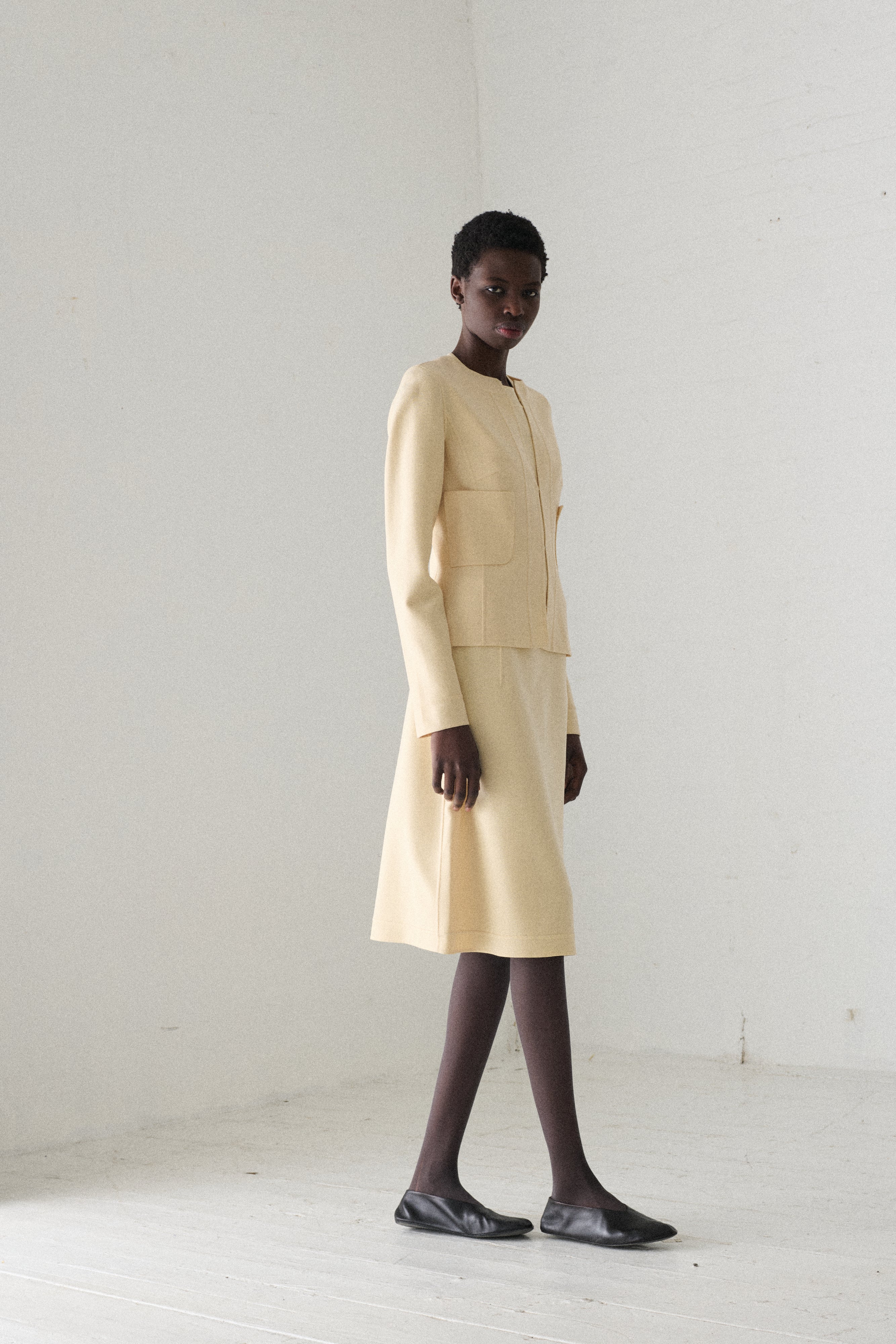 00s Celine Wool Jacket - Desert Vintage