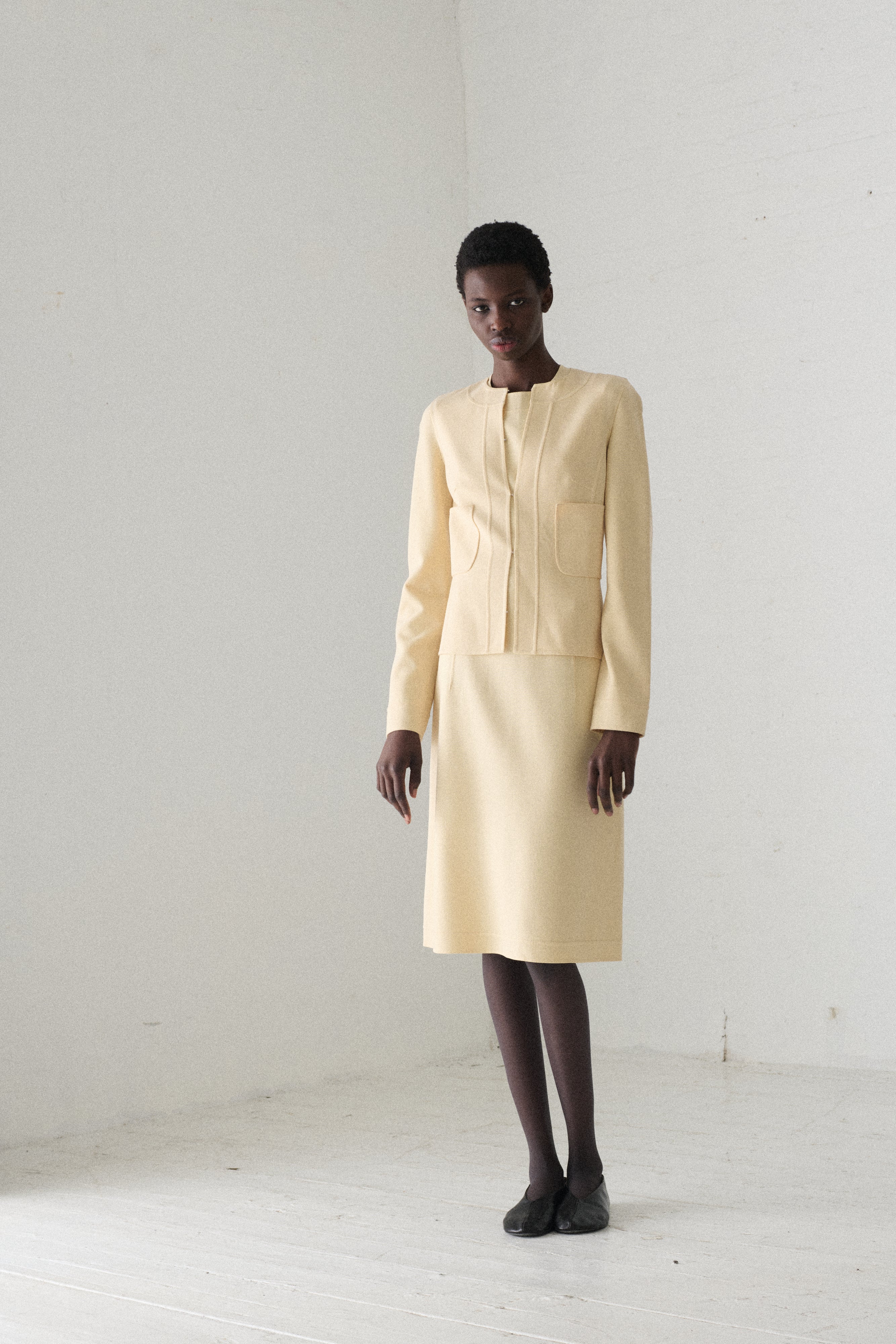 00s Celine Wool Jacket - Desert Vintage