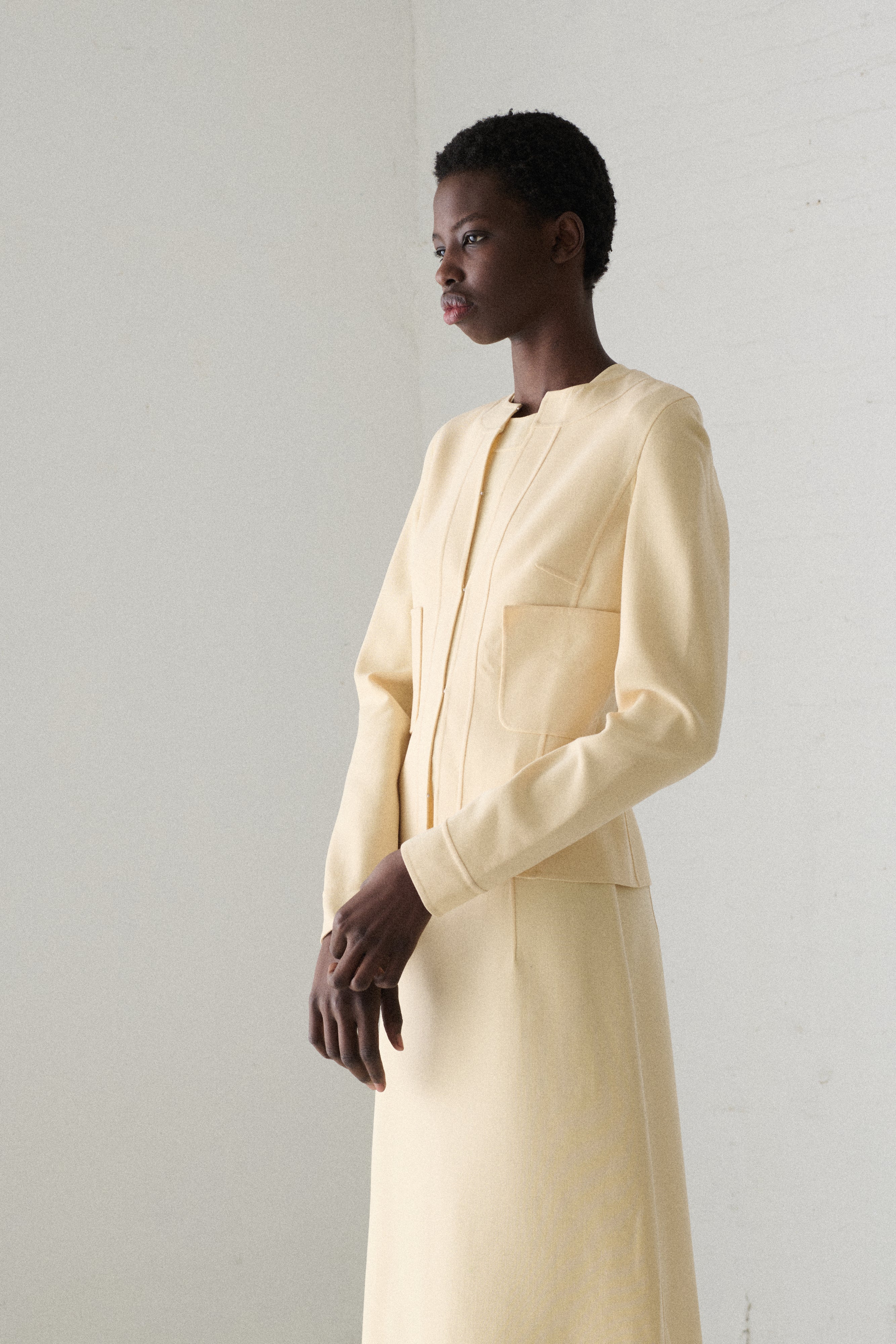 00s Celine Wool Jacket - Desert Vintage