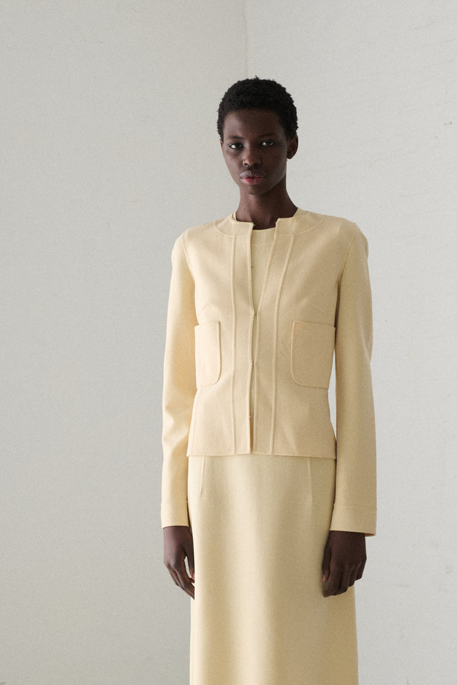 00s Celine Wool Jacket - Desert Vintage