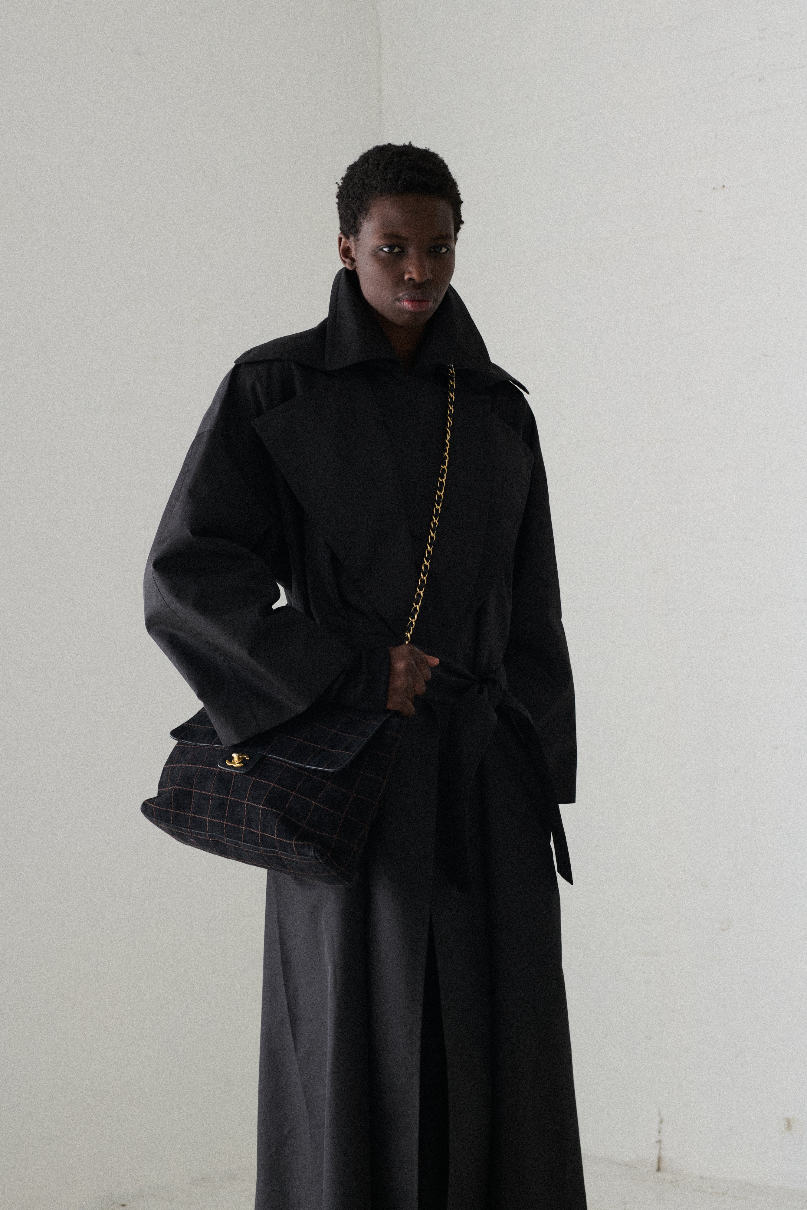 Chanel Quilted Suede Bag - Desert Vintage