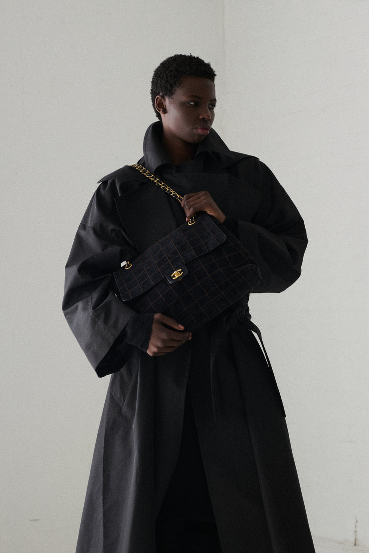 Chanel Quilted Suede Bag - Desert Vintage