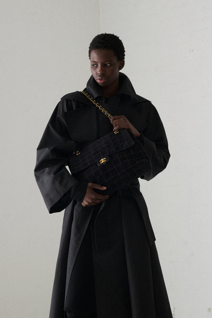 Chanel Quilted Suede Bag - Desert Vintage