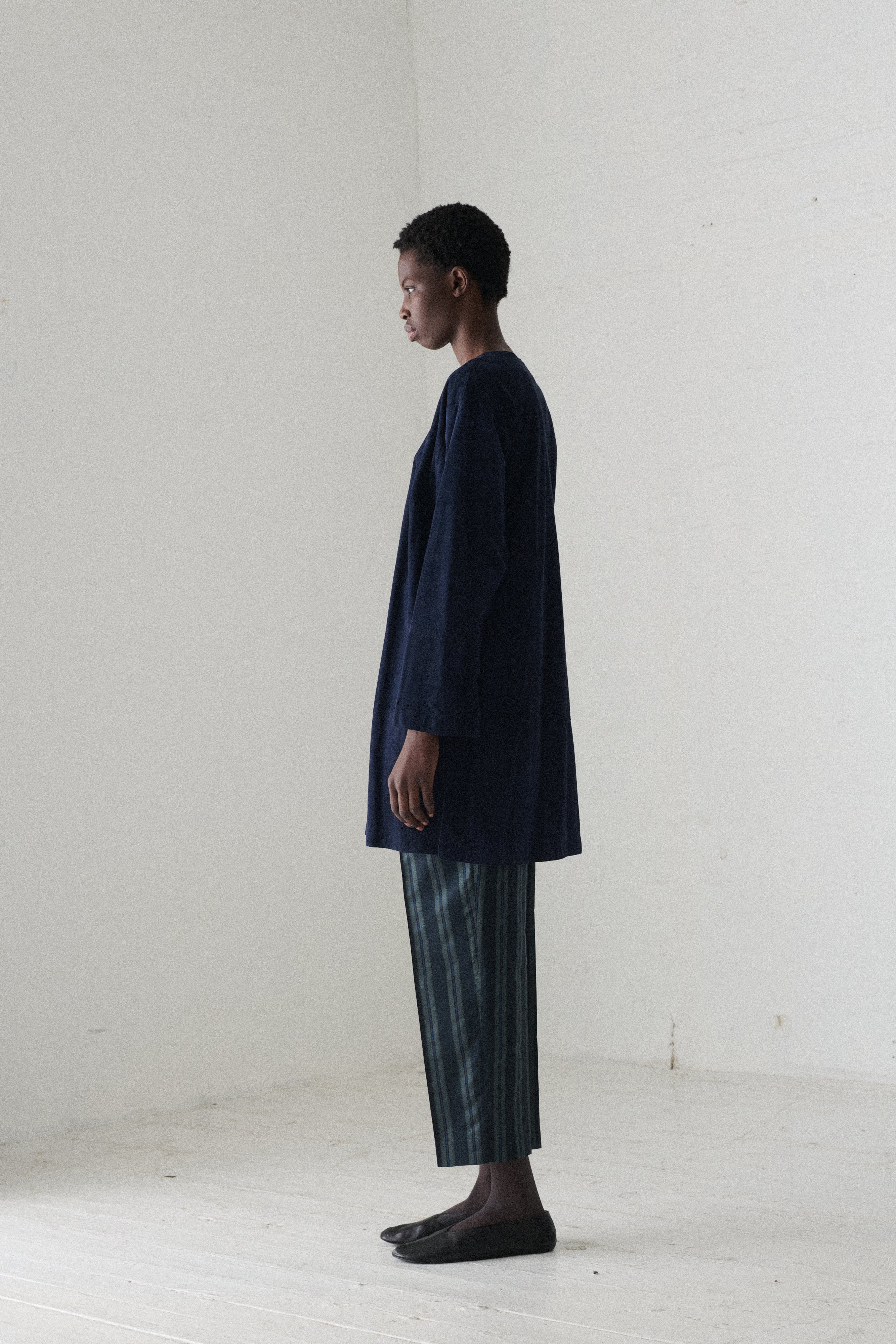 1989 Romeo Gigli Silk Stripe Trousers - Desert Vintage