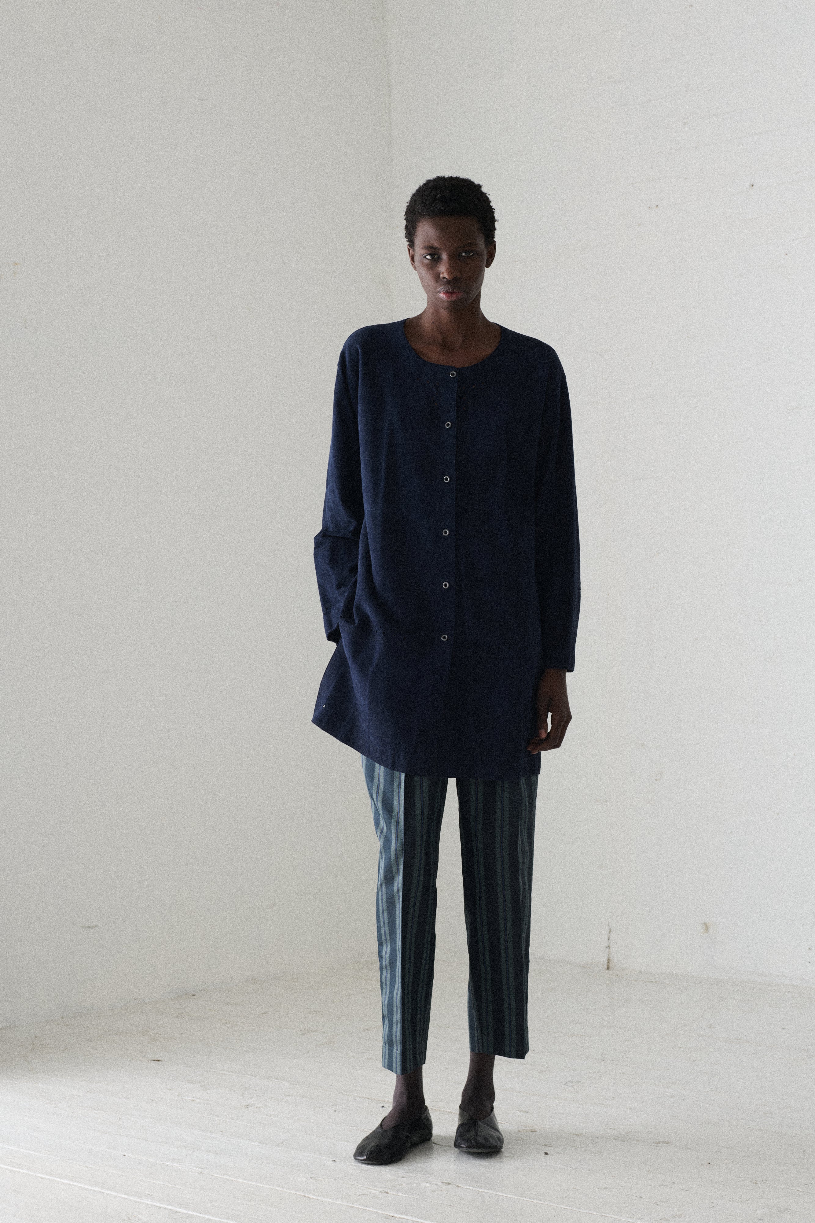 1989 Romeo Gigli Silk Stripe Trousers - Desert Vintage