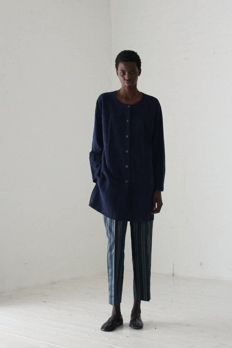 1989 Romeo Gigli Silk Stripe Trousers - Desert Vintage