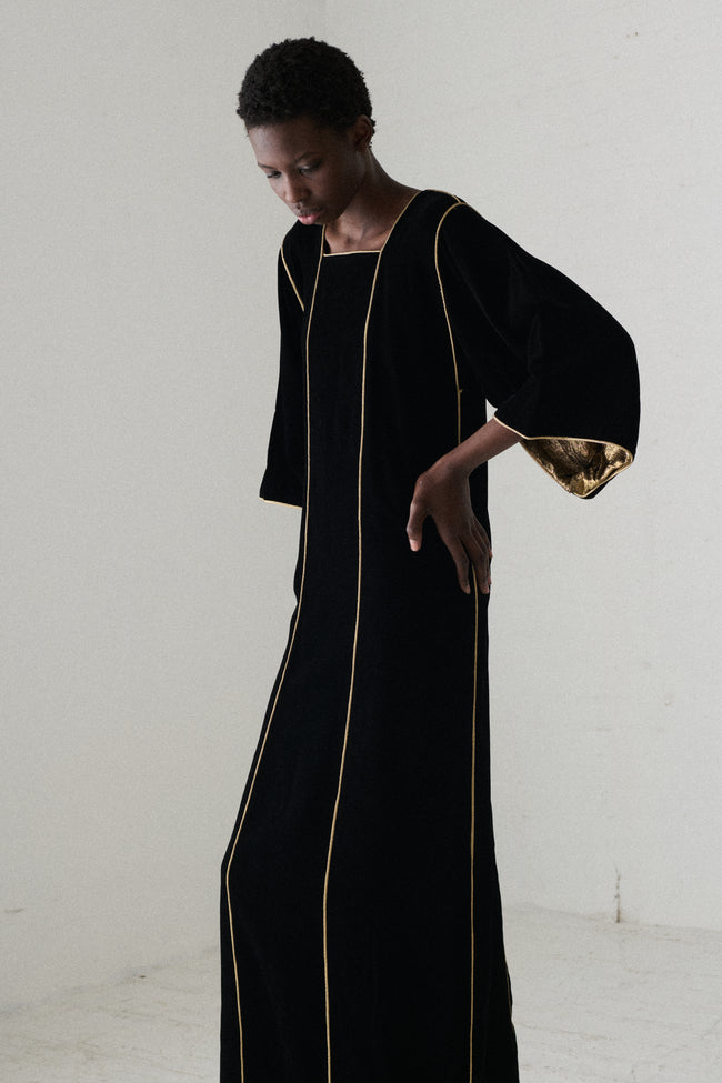 Ysl Velvet Caftan - Desert Vintage