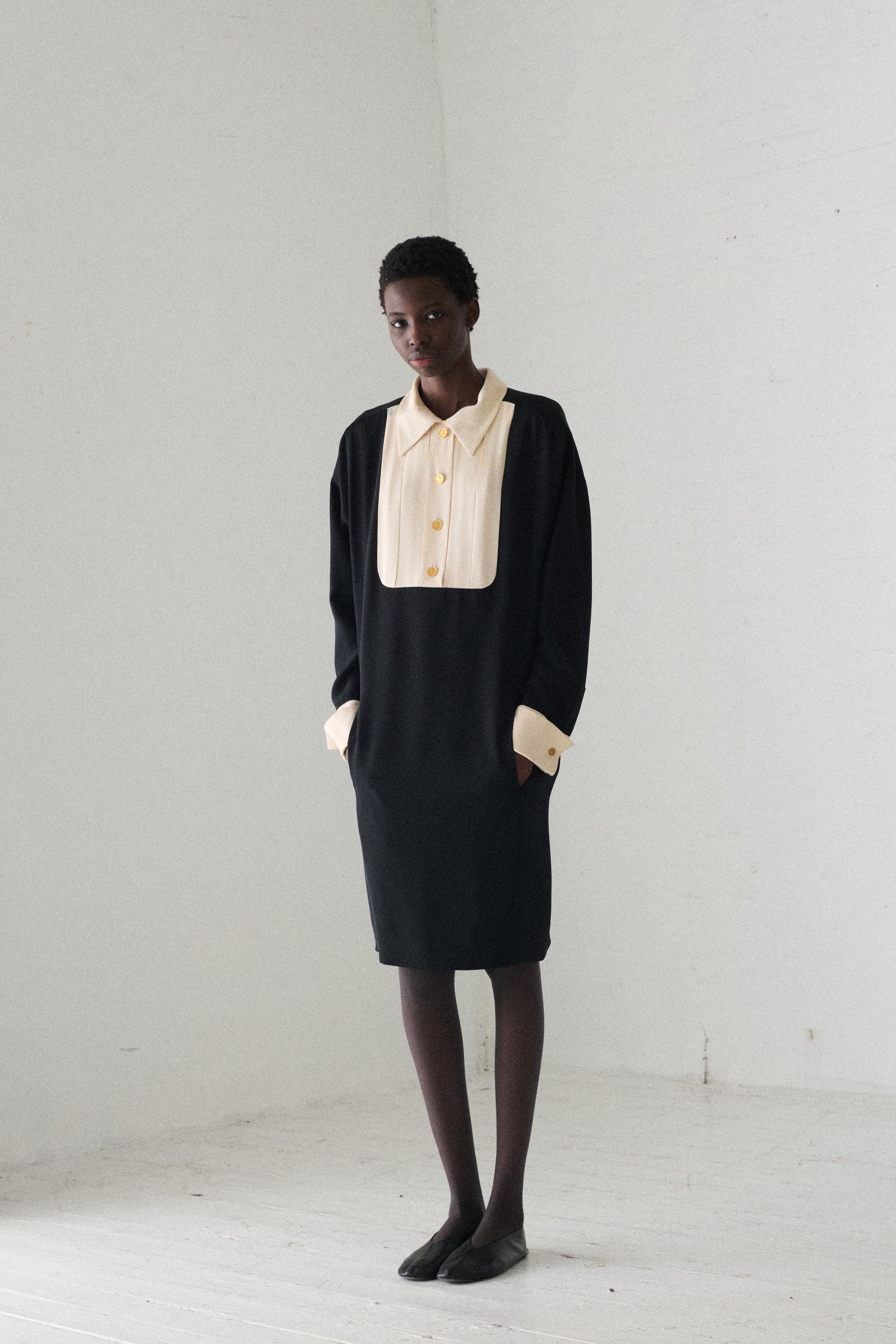 vintage dress chanel Womens Dress/Top check the measurements to be sure Chanel Vintage Fall/Winter 1992 Black