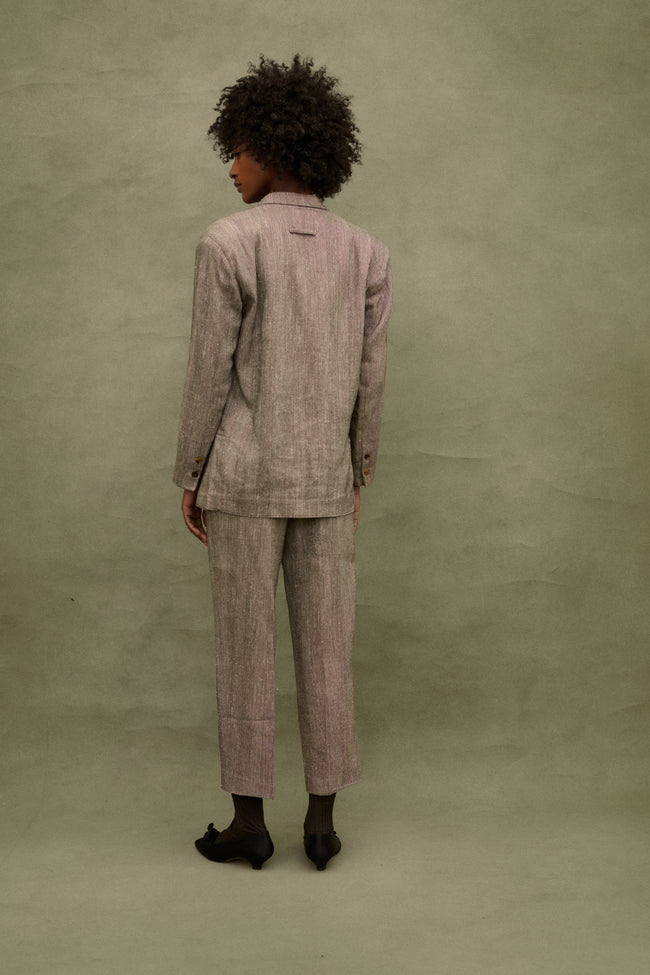 1980s JPG Herringbone Tweed Suit - Desert Vintage
