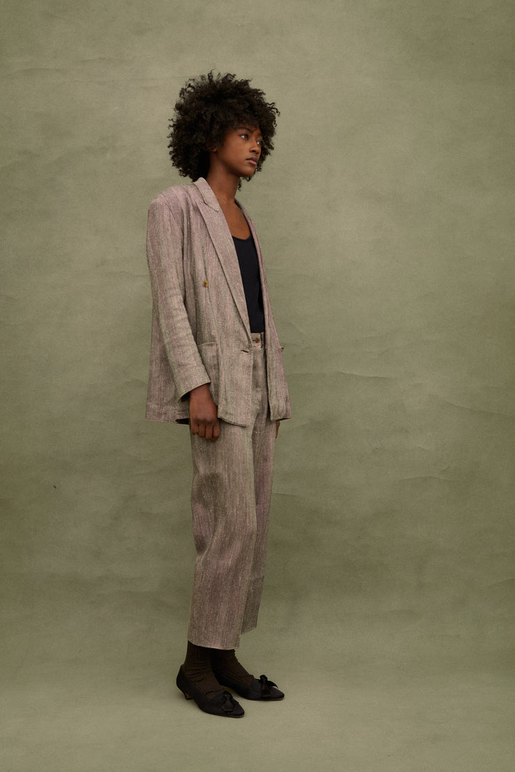 1980s JPG Herringbone Tweed Suit - Desert Vintage