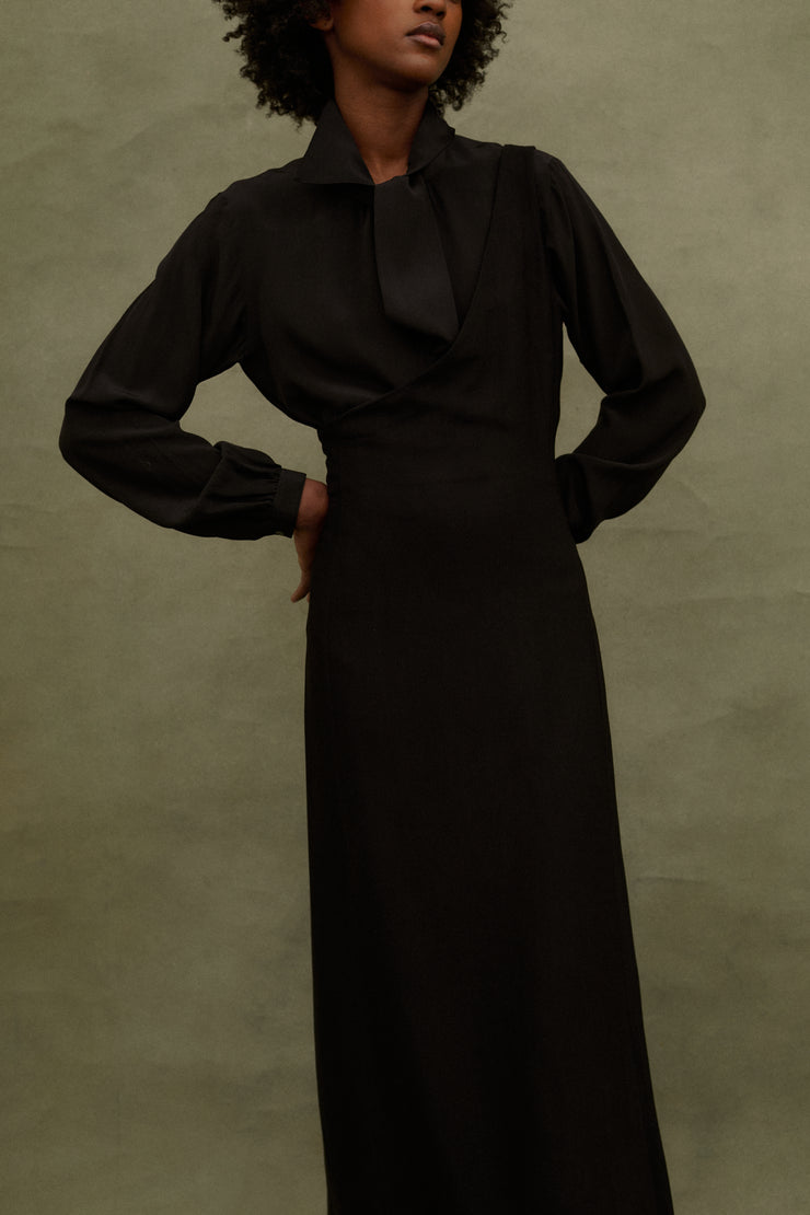 1990s JPG Black Pinafore - Desert Vintage