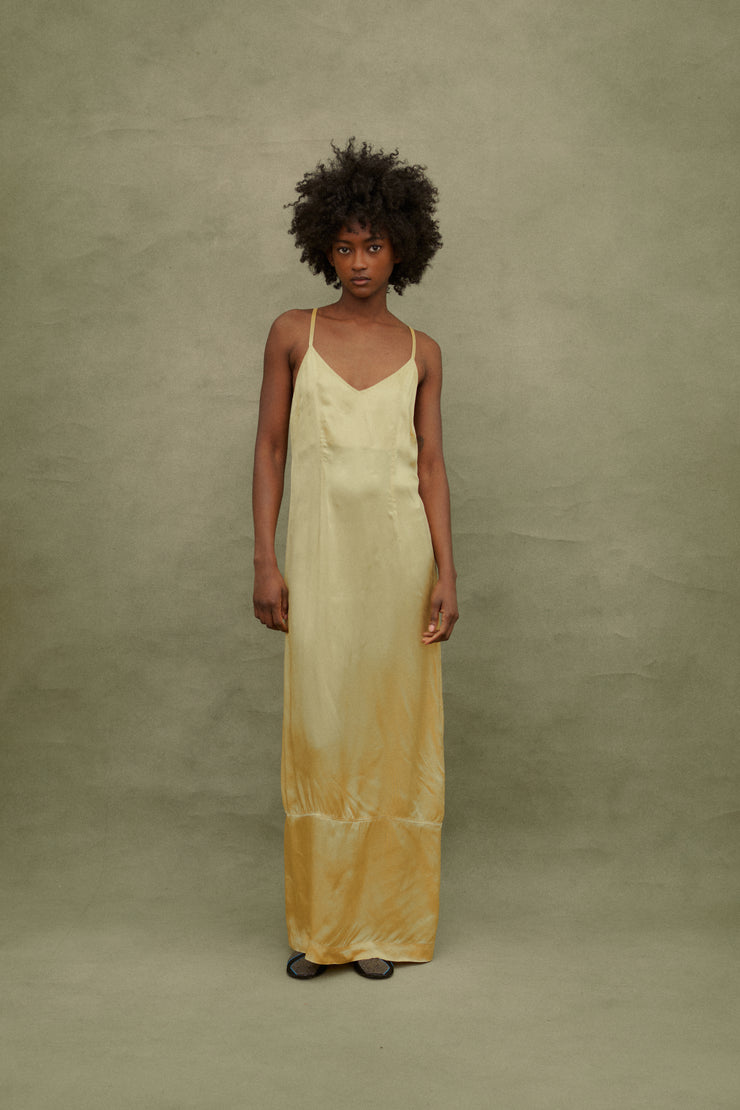 Dries Van Noten Honey Yellow Slip - Desert Vintage