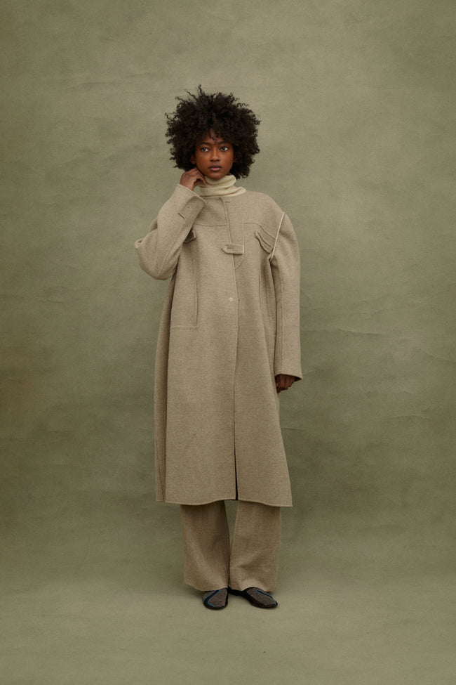 Bill Blass Wool Coat - Desert Vintage