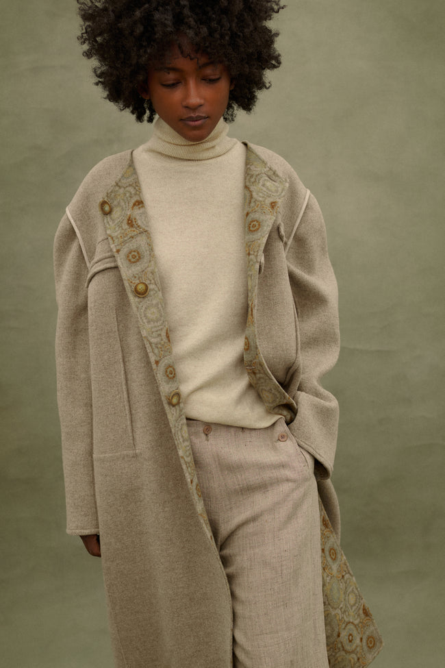 Bill Blass Wool Coat - Desert Vintage