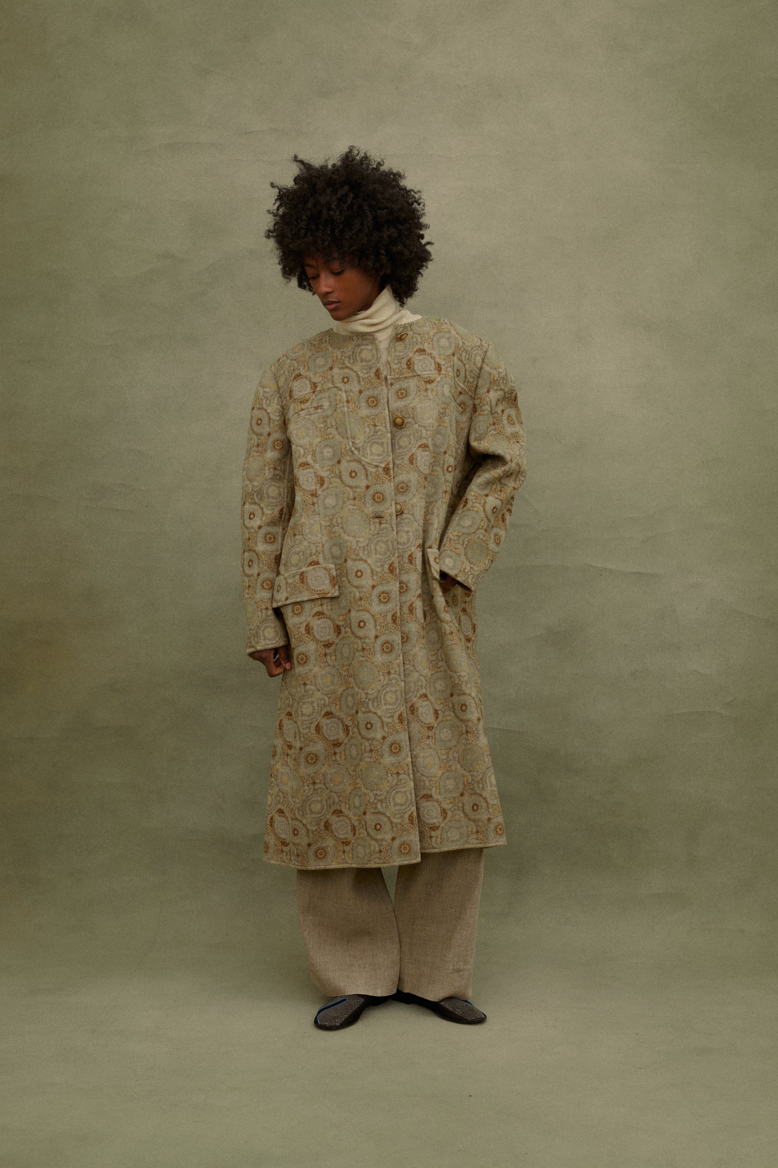 Bill Blass Wool Coat - Desert Vintage