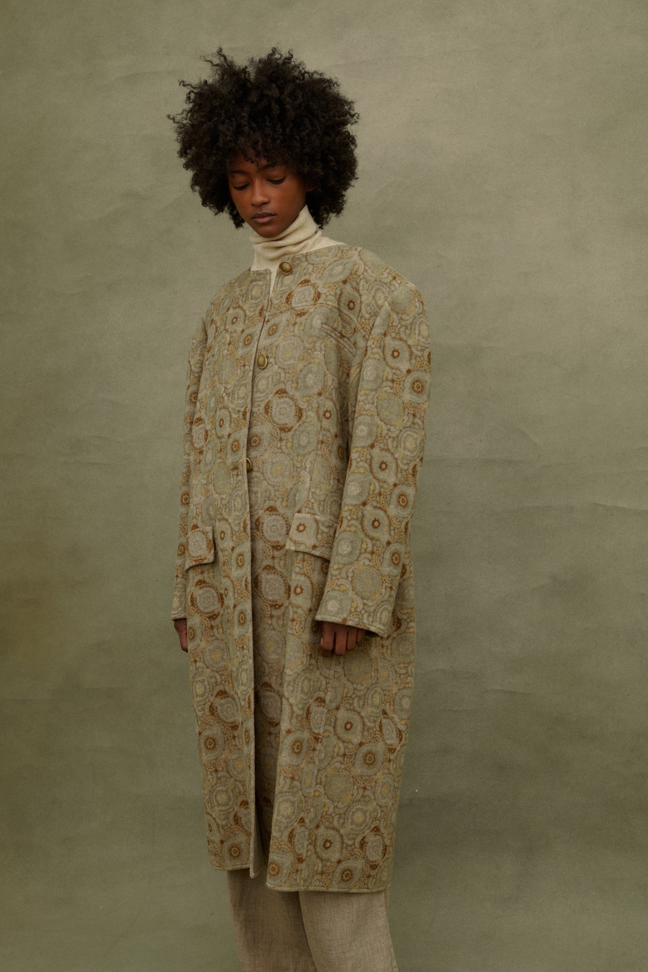 Bill Blass Wool Coat - Desert Vintage