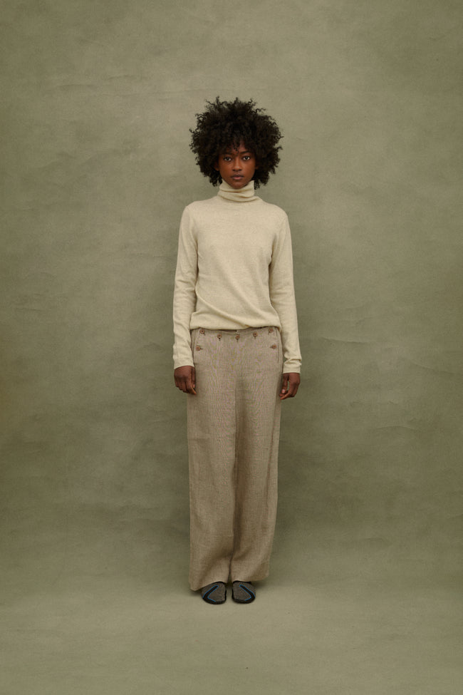 Henri Bendel Cashmere Turtleneck - Desert Vintage