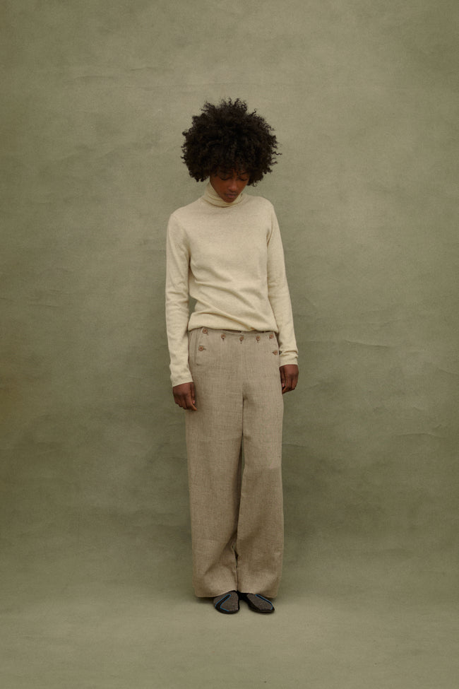 Henri Bendel Cashmere Turtleneck - Desert Vintage