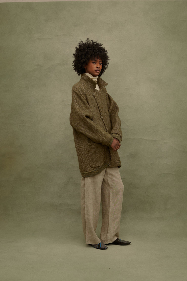 Christian Aujard Tweed Coat - Desert Vintage