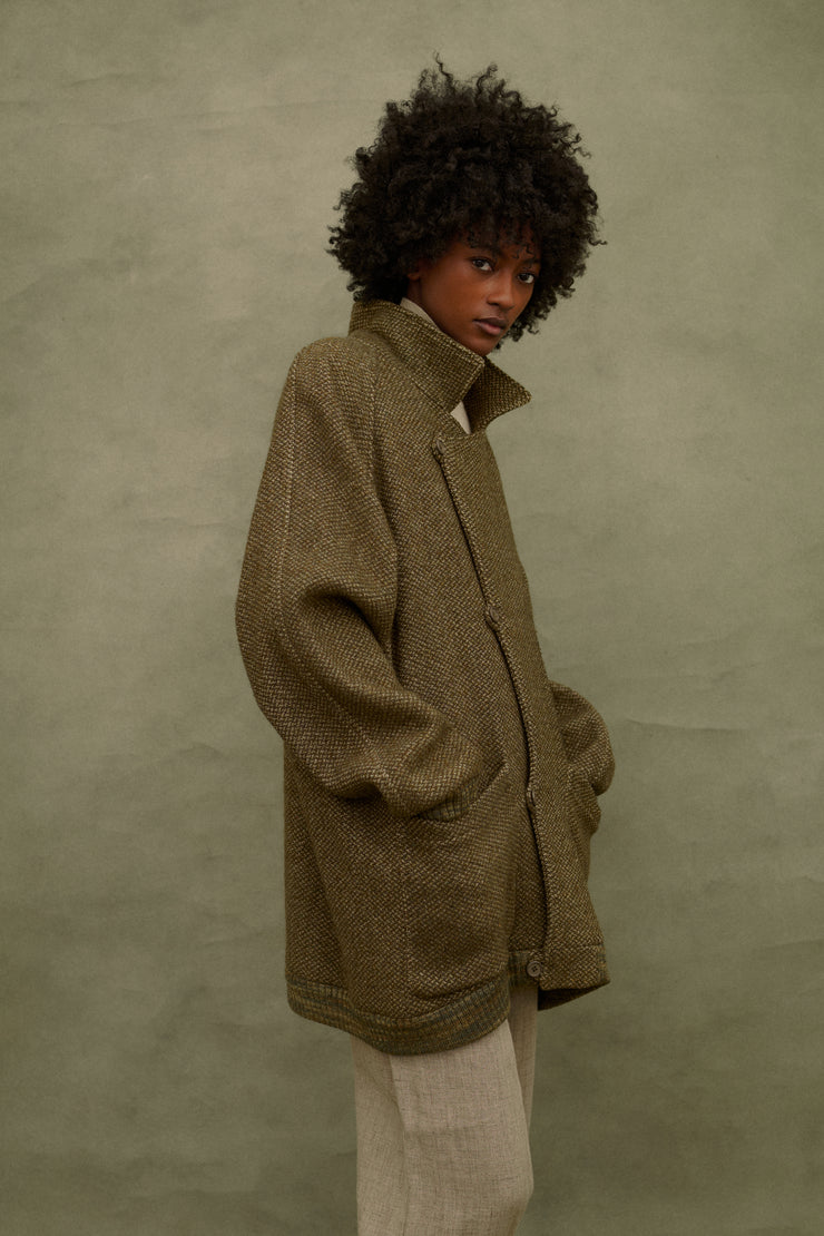 Christian Aujard Tweed Coat - Desert Vintage