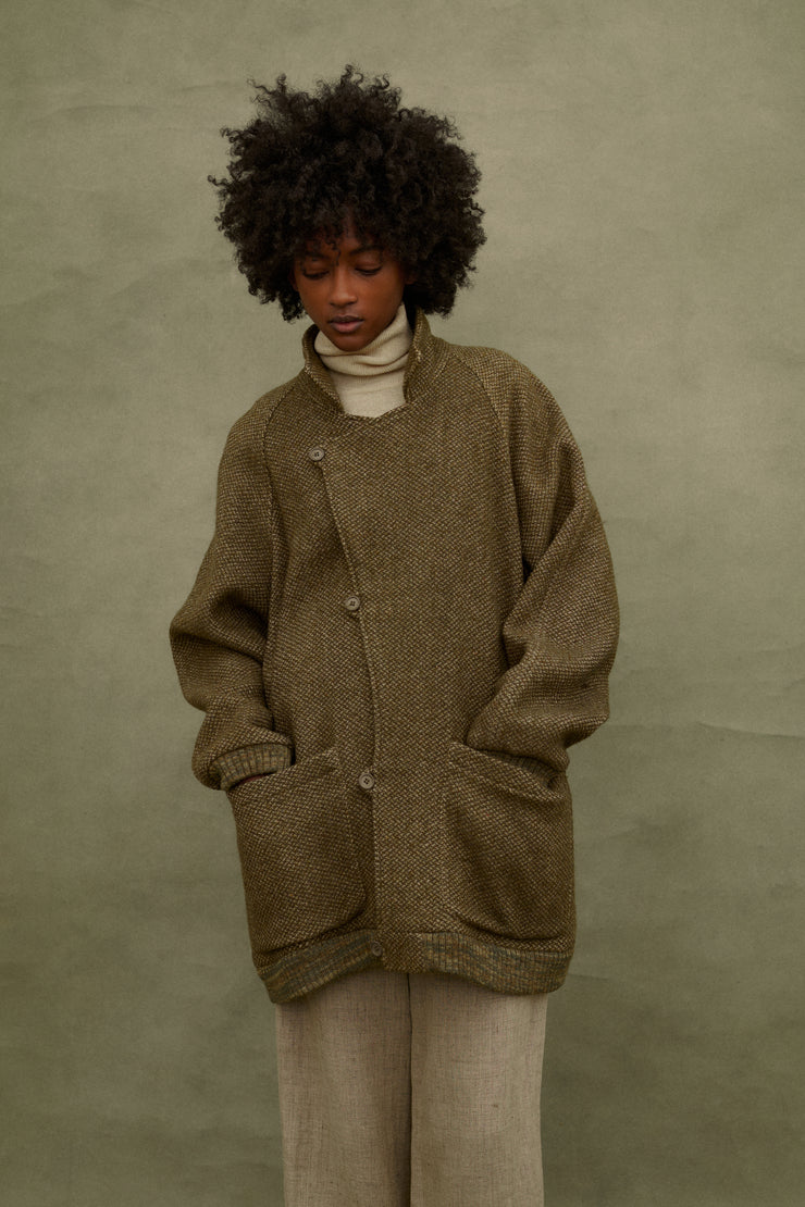 Christian Aujard Tweed Coat - Desert Vintage