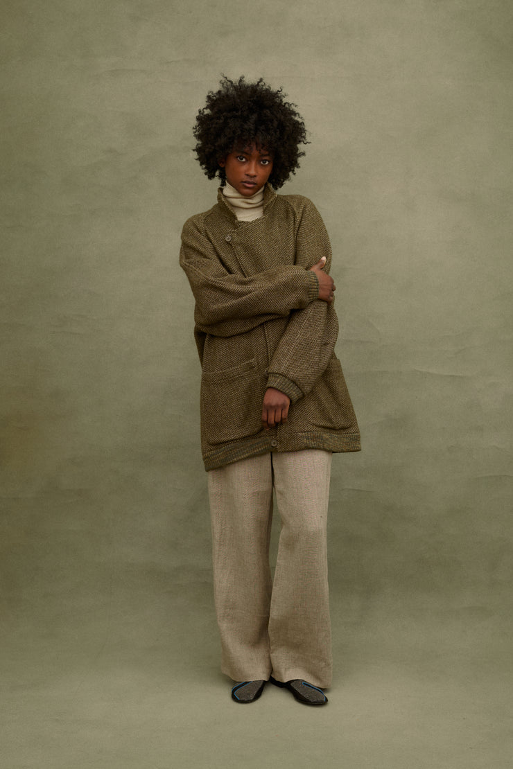 Christian Aujard Tweed Coat - Desert Vintage