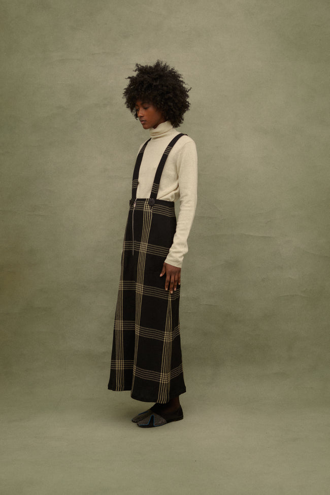 Takezo Wool Pinafore - Desert Vintage