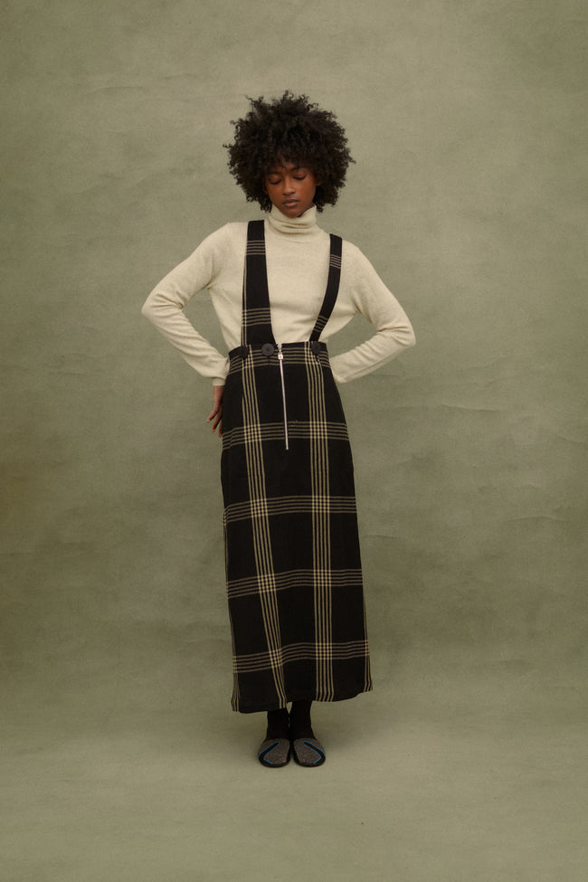 Takezo Wool Pinafore - Desert Vintage
