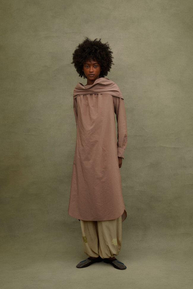 Dries Van Noten Pinstripe Tunic - Desert Vintage