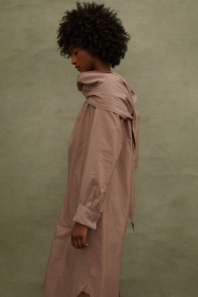 Dries Van Noten Pinstripe Tunic - Desert Vintage