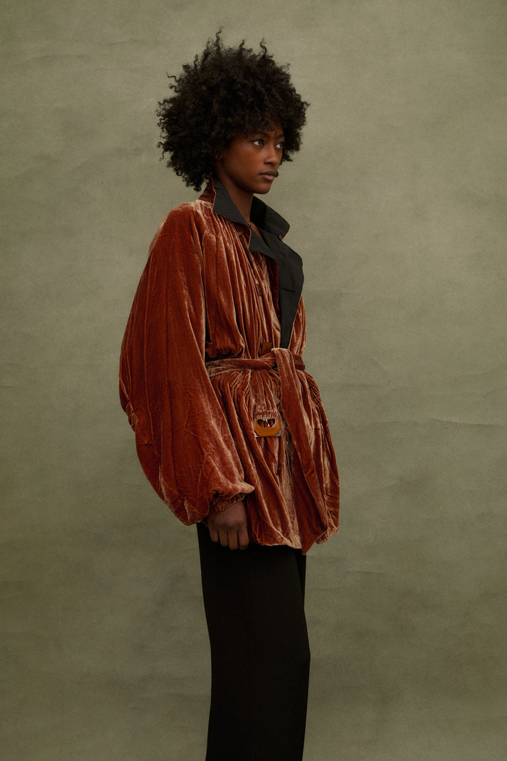 1990s JPG Velvet Coat - Desert Vintage