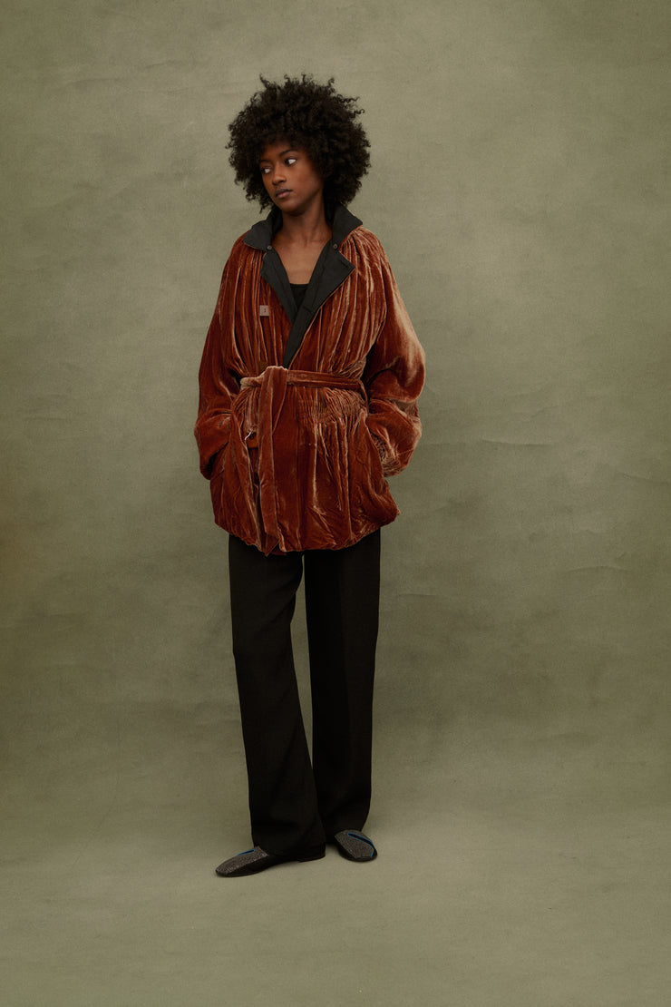 1990s JPG Velvet Coat - Desert Vintage