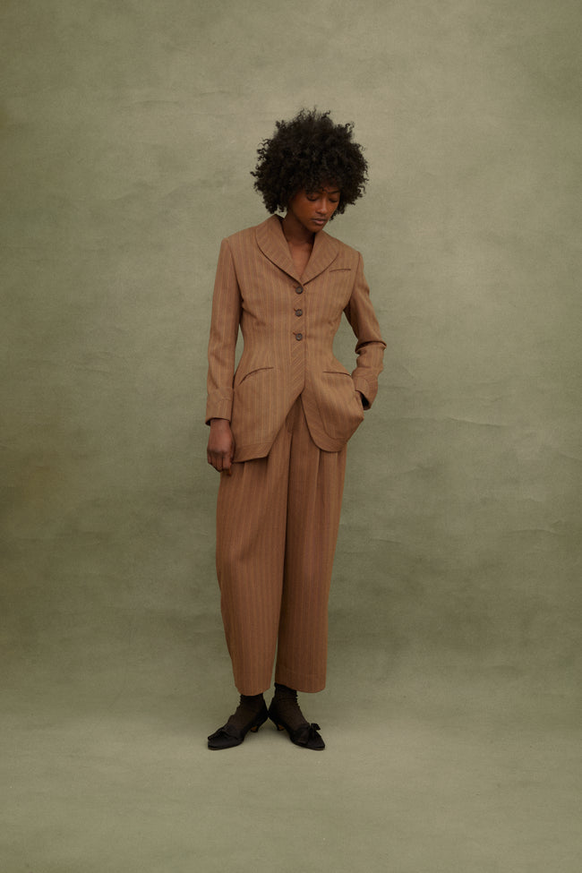 Richard Tyler Striped Suit - Desert Vintage